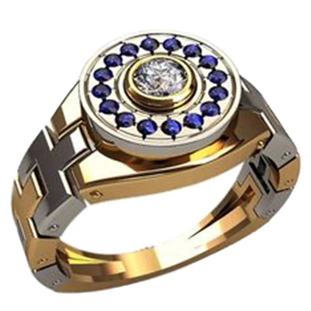 Watch Band Ring for Women's Classic Copper Creative Hip Hop Style Bold Fashion Party Finger Accessory Gift