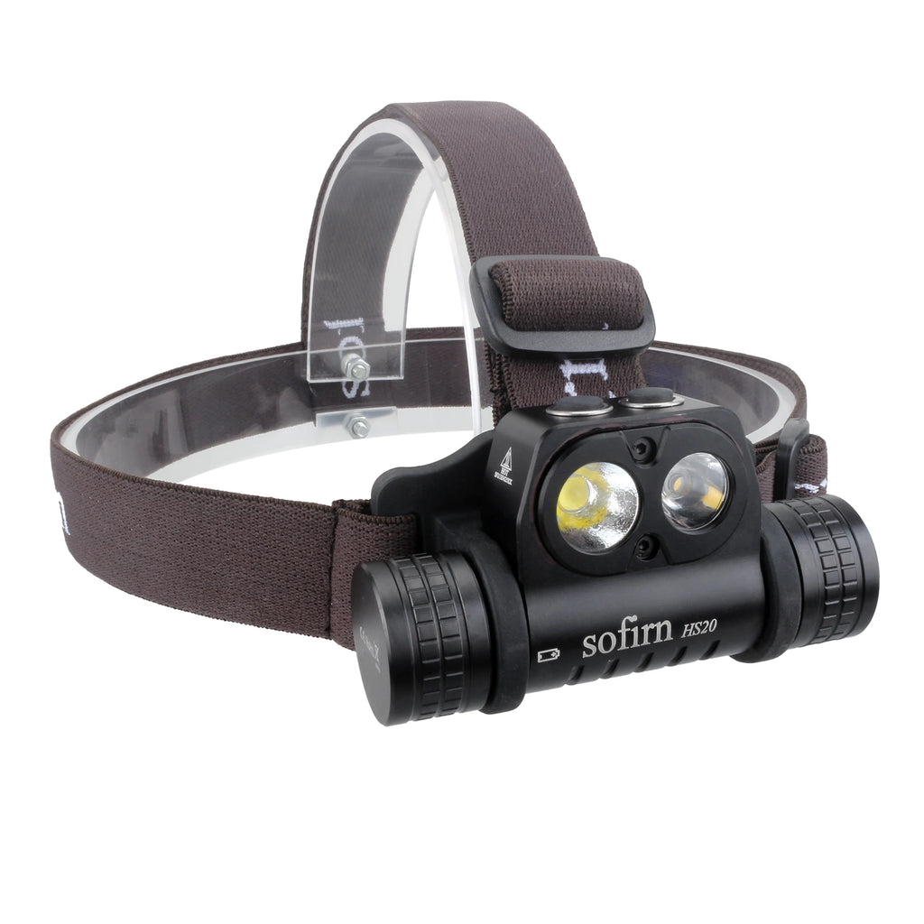 SOFIRN HS20 XHP50.2 LED Headlamp 2700lm Rechargeable USB C Flashlight Powerful Head Lamp Floodlight & Spotlight