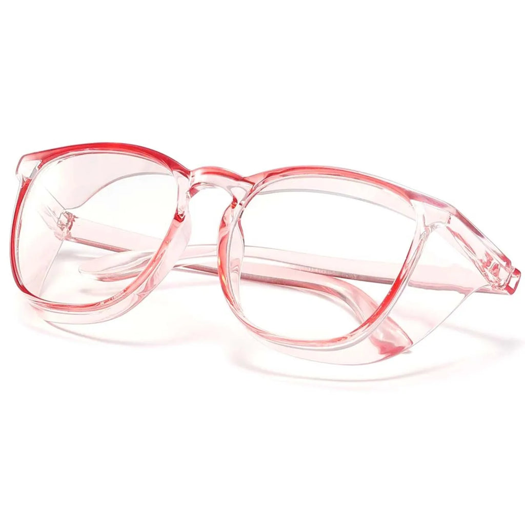 Goggles Stylish Safety Glasses, ANSI Z87+ Anti Fog Safety Goggles Blue Light Blocking Protective Eyewear for Nurses HM9