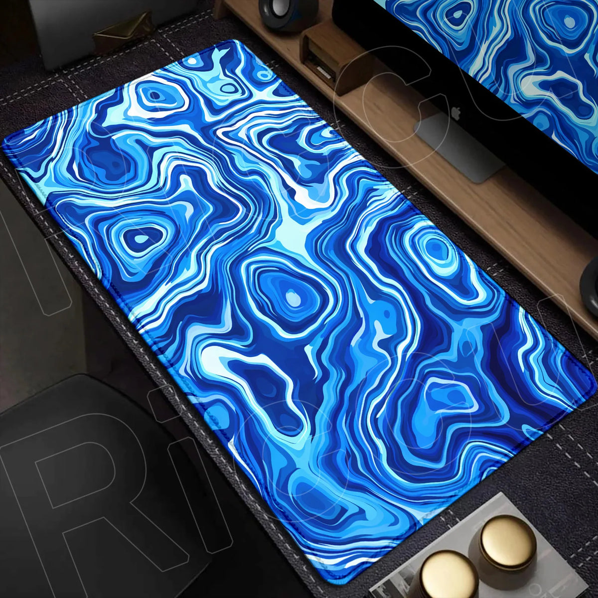 Gaming Mouse Pad Large Size Table Pad colorful Liquid PC accessories Mousepad XXL Computer 90x40cm Mats Rubber Keyboard Desk mat