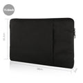 UPERFECT 18.5" 22" Portable Monitor Case Polyester Laptop Sleeve Computer Cover Bag with Pocket Zipper for 15.6"-22" Travel BAG